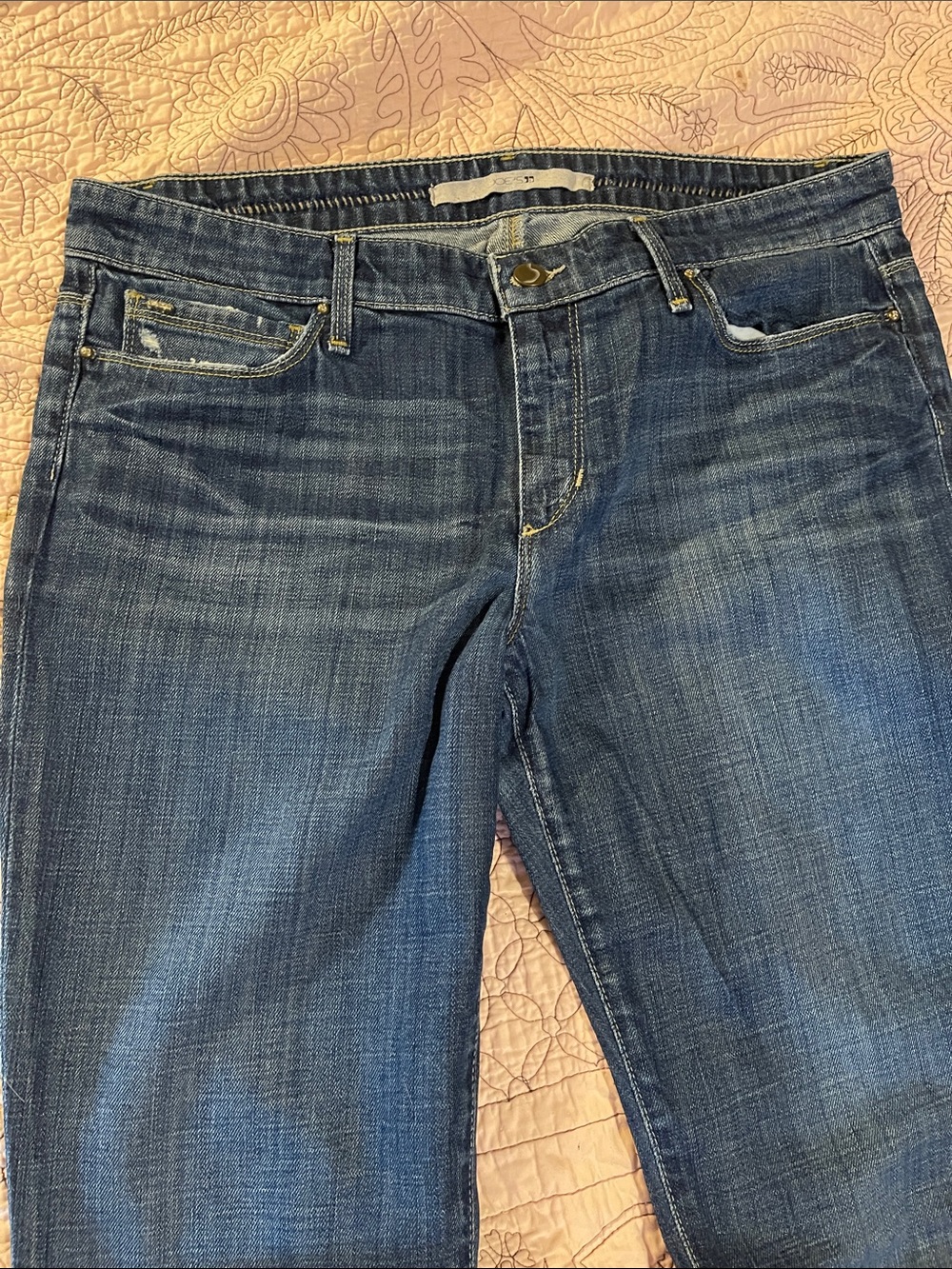 Joe's Jeans Straight Leg Women's Blue Denim
